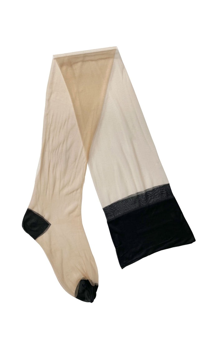 Vintage style RHT nylon stockings for wear with garter belt for burlesque glamour